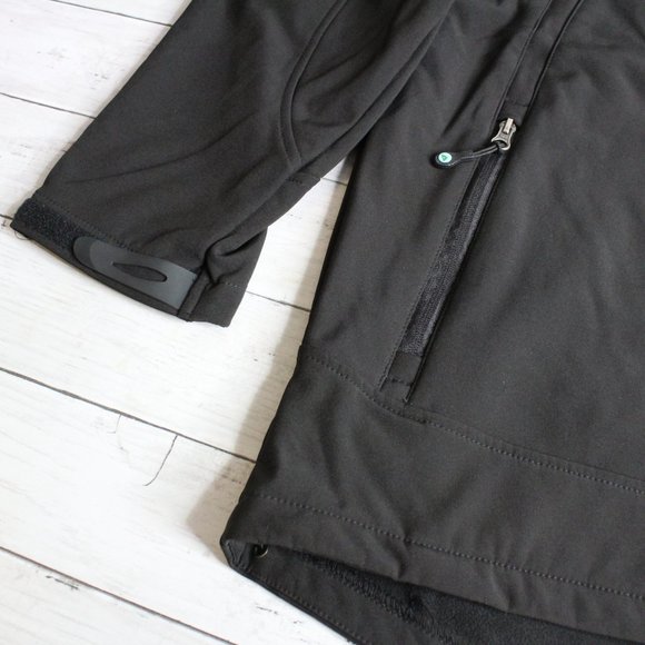 Northfield Men's Soft Shell Jacket Size XL Black Water Resistant Fleece - Picture 4 of 9